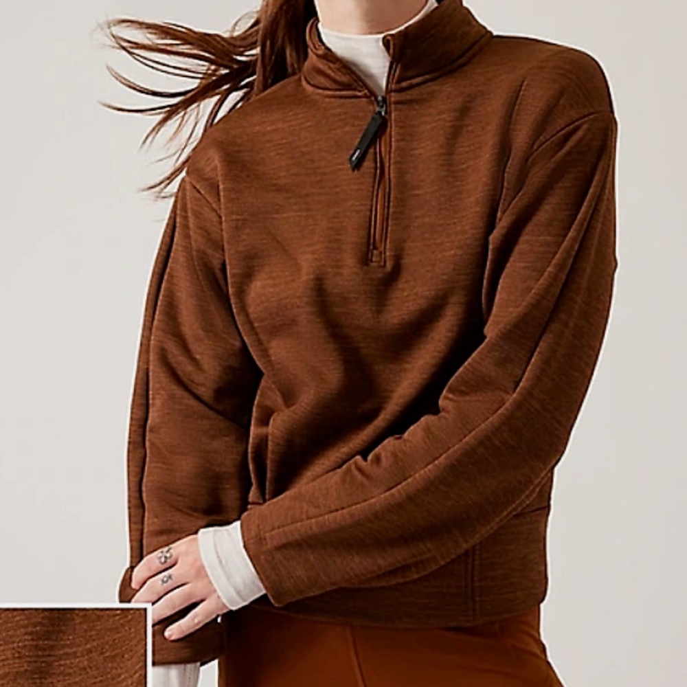 Athleta Altitude Polartec Half-Zip Sweatshirt